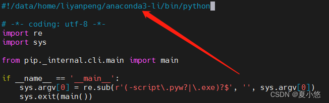 anaconda 虚拟环境python降版本 anaconda虚拟环境迁移_vim_03