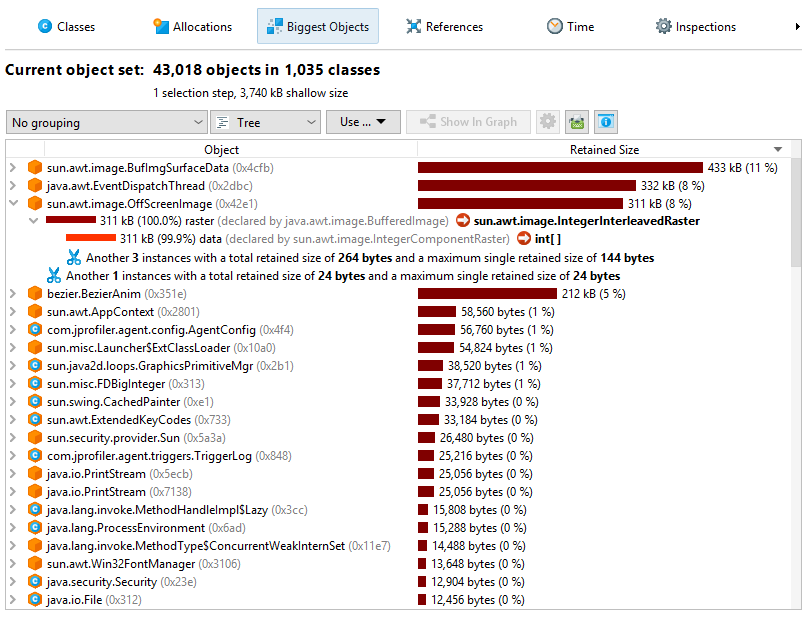 java如何快照 java 内存快照_jprofiler_09