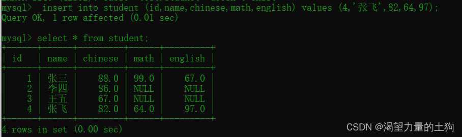 mysql guid对应什么类型 mysql的crud_mysql guid对应什么类型_04