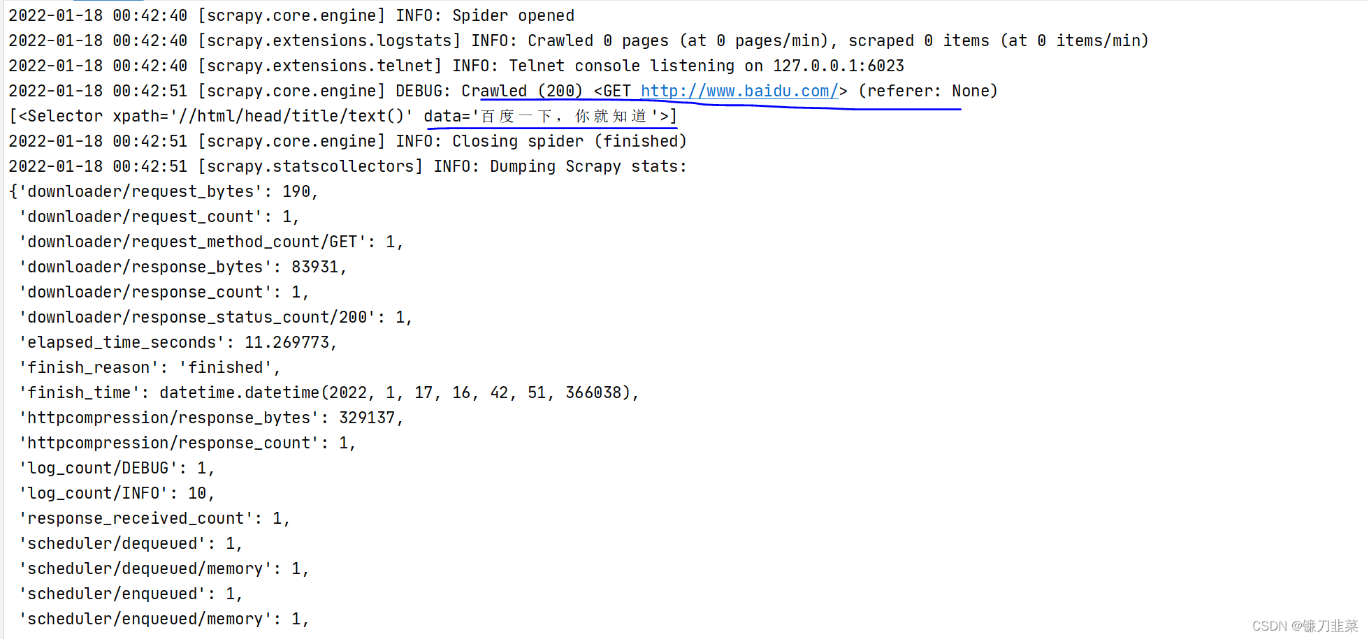 python爬虫调度框架 python爬虫框架scrapy 教程_数据挖掘_10