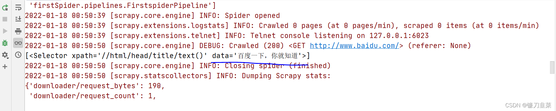 python爬虫调度框架 python爬虫框架scrapy 教程_数据挖掘_12