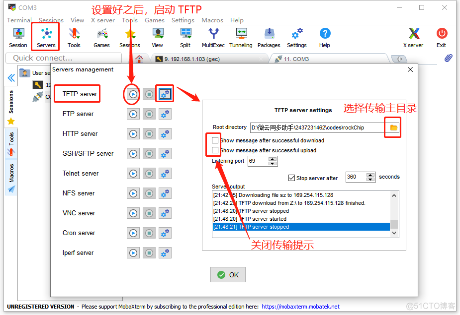 在MobaXterm上配置python环境 mobaxterm 设置_开发板_08