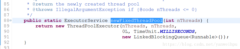 JavaThreadPoolExecutor 参数 java newfixedthreadpool的用法_线程池_02