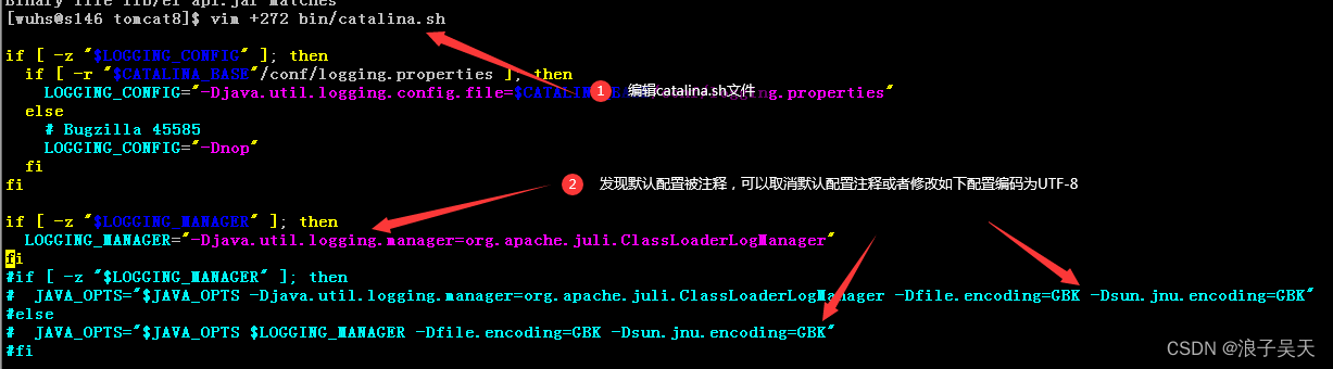 java日志在Linux中文显示乱码 linux中文日志输出乱码_tomcat_07