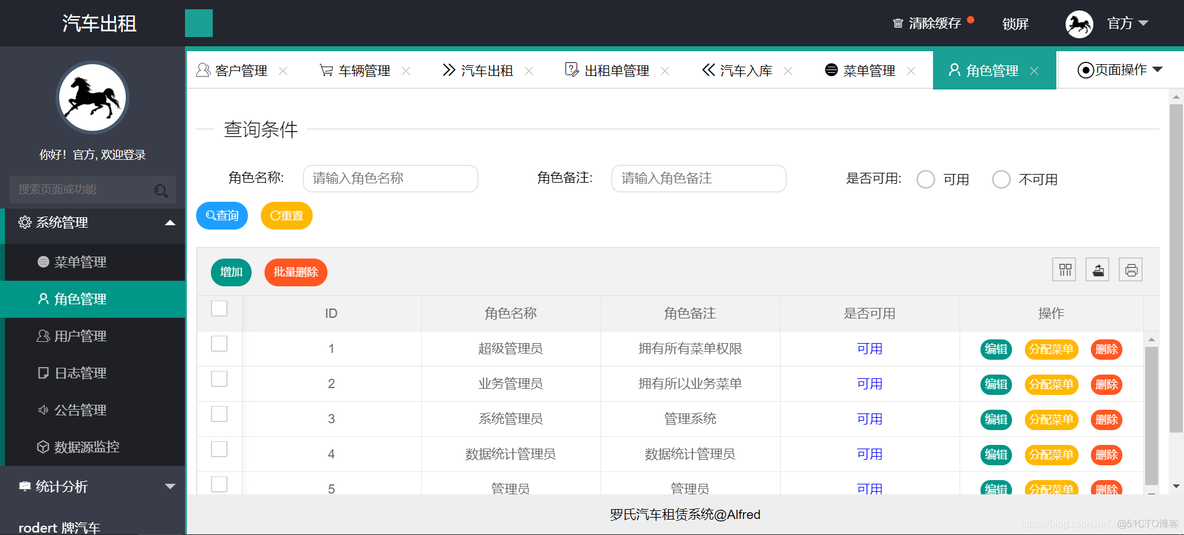 欢迎使用租车系统java java编写租车系统_tomcat_06