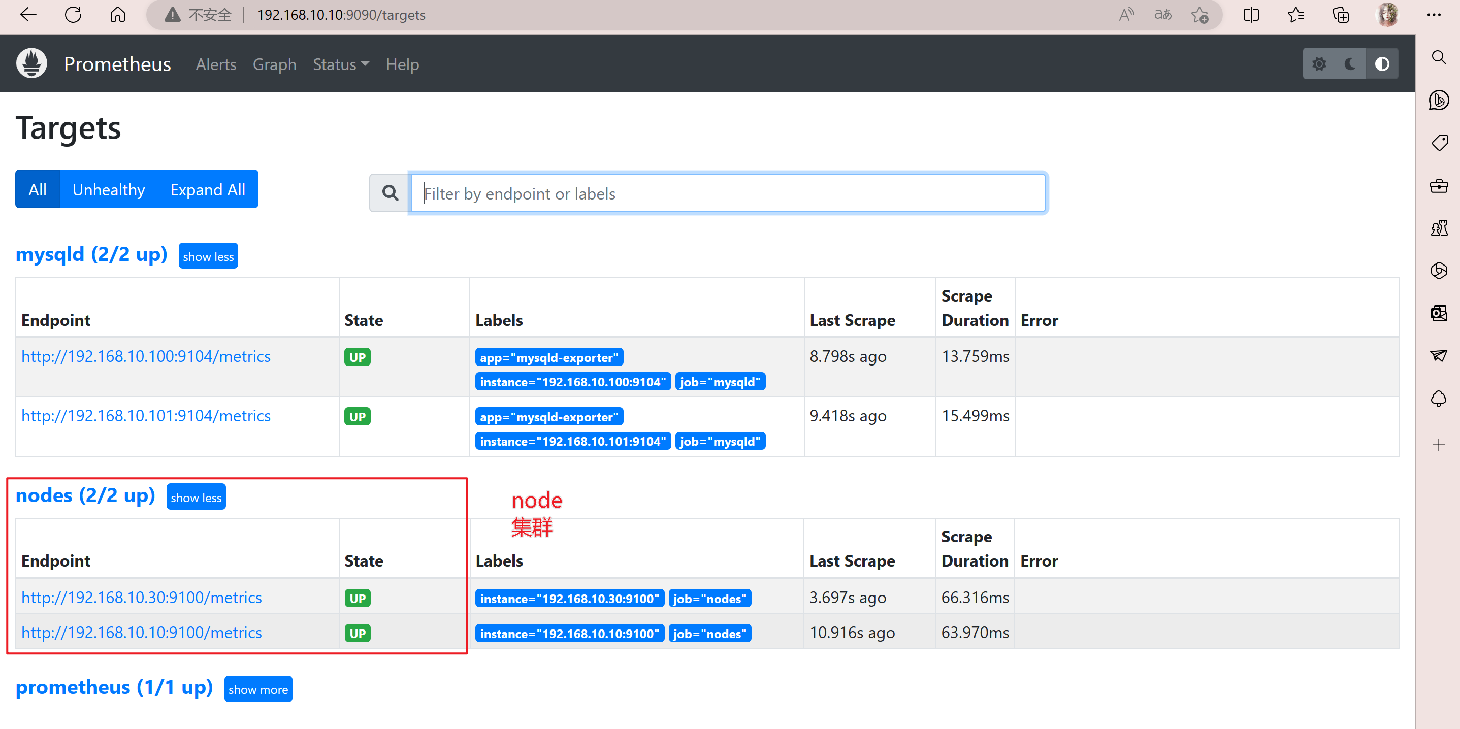 prometheus监控Spring boot prometheus监控获取数据的接口_Server_63