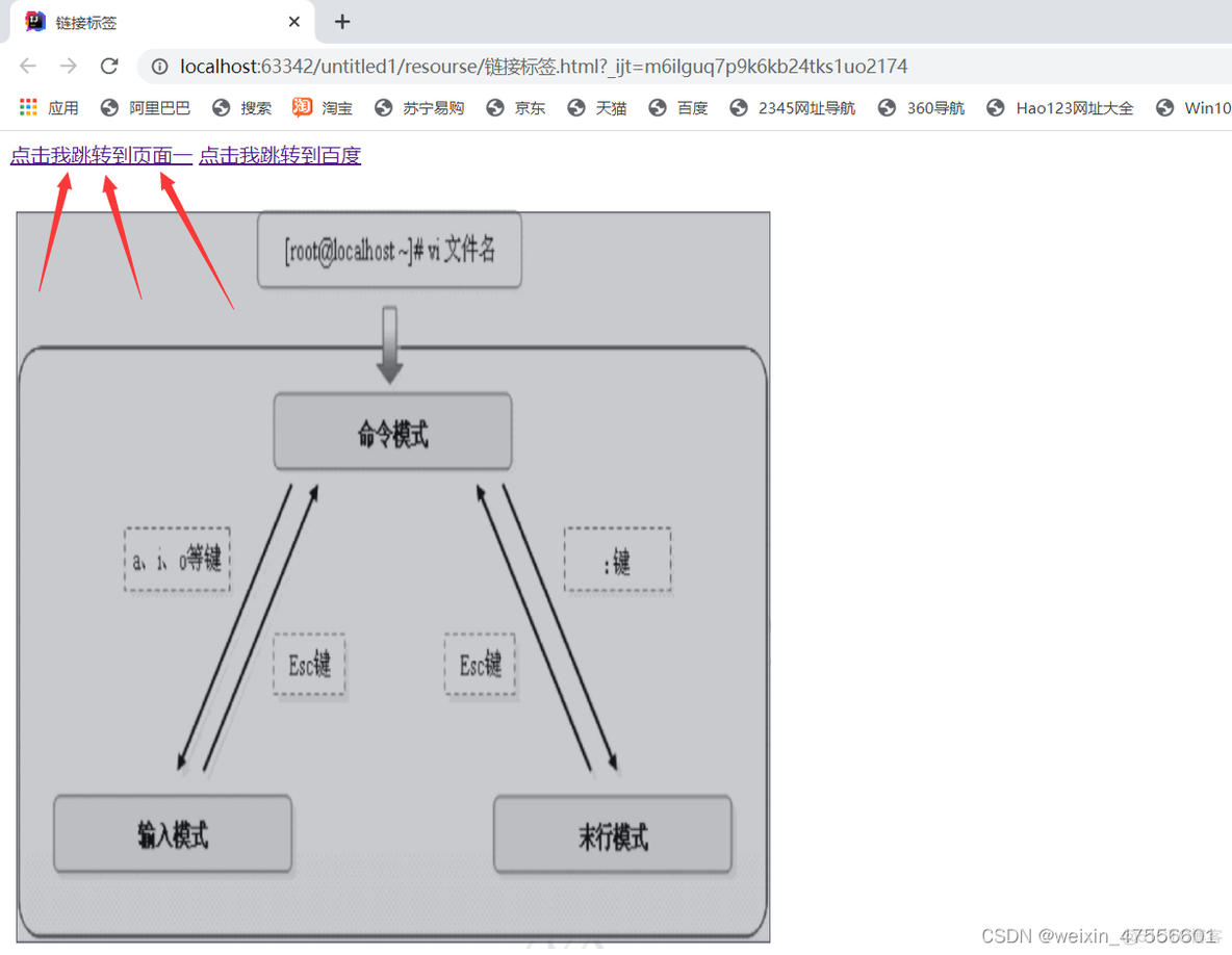 JavaScript里面超链接 超链接代码html_超链接_09