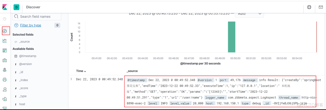 SpringBoot 整合 ELK 实现日志采集与监控_Elastic_13