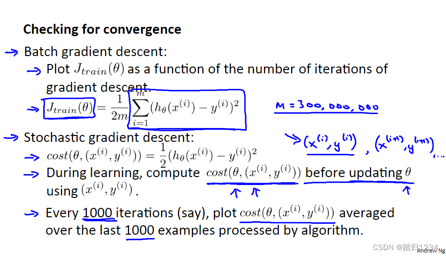 吴恩达机器学习简介 machine learning 吴恩达_随机梯度下降_28