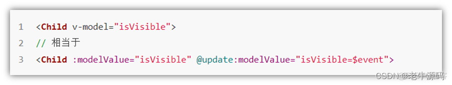 【Vue2+3入门到实战】（23）Vue3之组合式API - 父子通信、模版引用、provide和inject、Vue3.3 新特性-defineOptions和defineModel 详细示例_前端_10