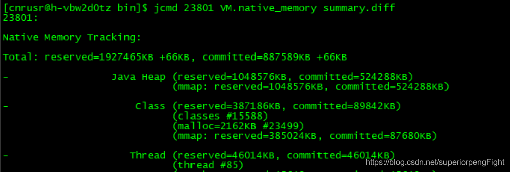 [转帖]JVM NativeMemoryTracking ；jcmd process_id VM.native_memory；Native memory tracking is not enabled_Java_03