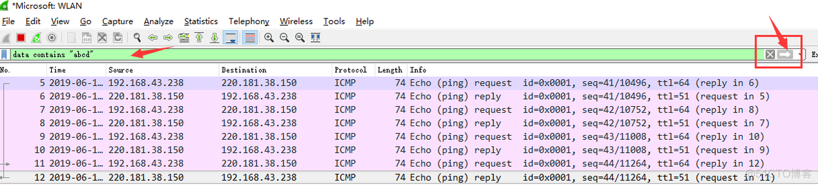 wireshark mysql协议密码 wireshark查看协议_TCP_10