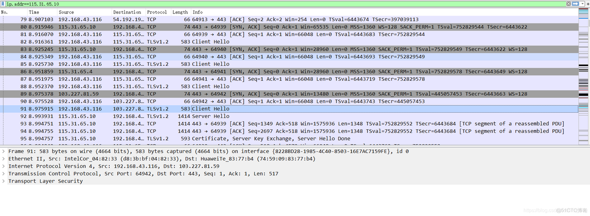 wireshark mysql链接 wireshark 使用教程_wireshark_06