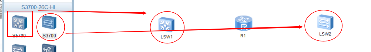 ensp企业及网络架构项目实训 用ensp搭建小型企业网_ensp企业及网络架构项目实训_03