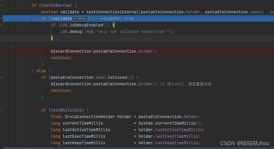 DruidDataSourceBuilder 支持 mongodb 数据源吗 druiddatasource discard connection_sql_02