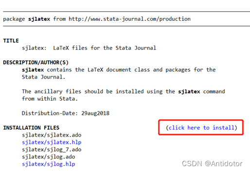 stata安装命令显示 Java installation not found stata 安装命令代码_TeX_02