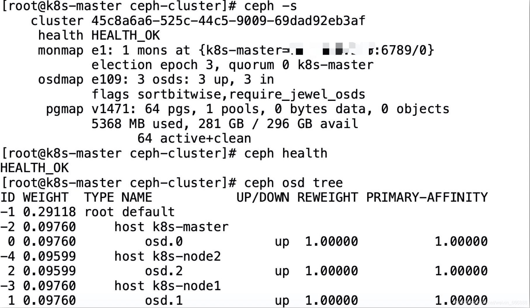 k8s搭建redis集群 ip变化 k8s部署ceph集群_服务器_45