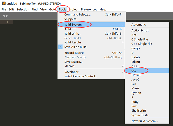 sublim如何调试javascript sublime调试c_编译器_04