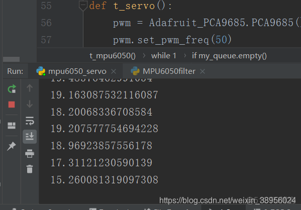 树莓派PWM舵机控制 python IIC 树莓派控制多个舵机_加速度计_03