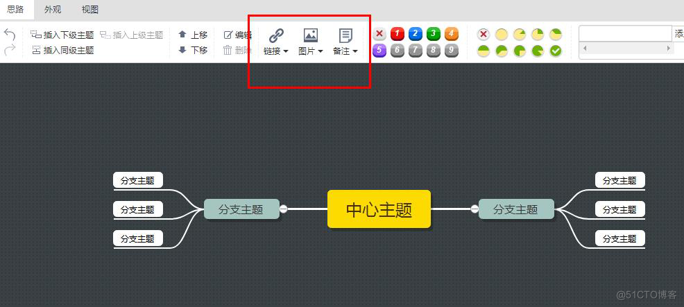 思维导图 架构设计模板 思维导图基本框架_思维导图_04