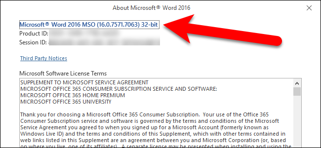 如何判断SharePoint Online 或 Office 365 E3 如何判断office版本_mac_02