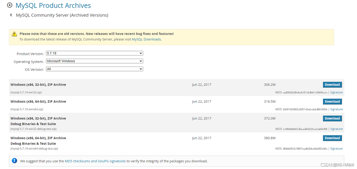 MySQL5版本 mysql5.7版本_dba_05