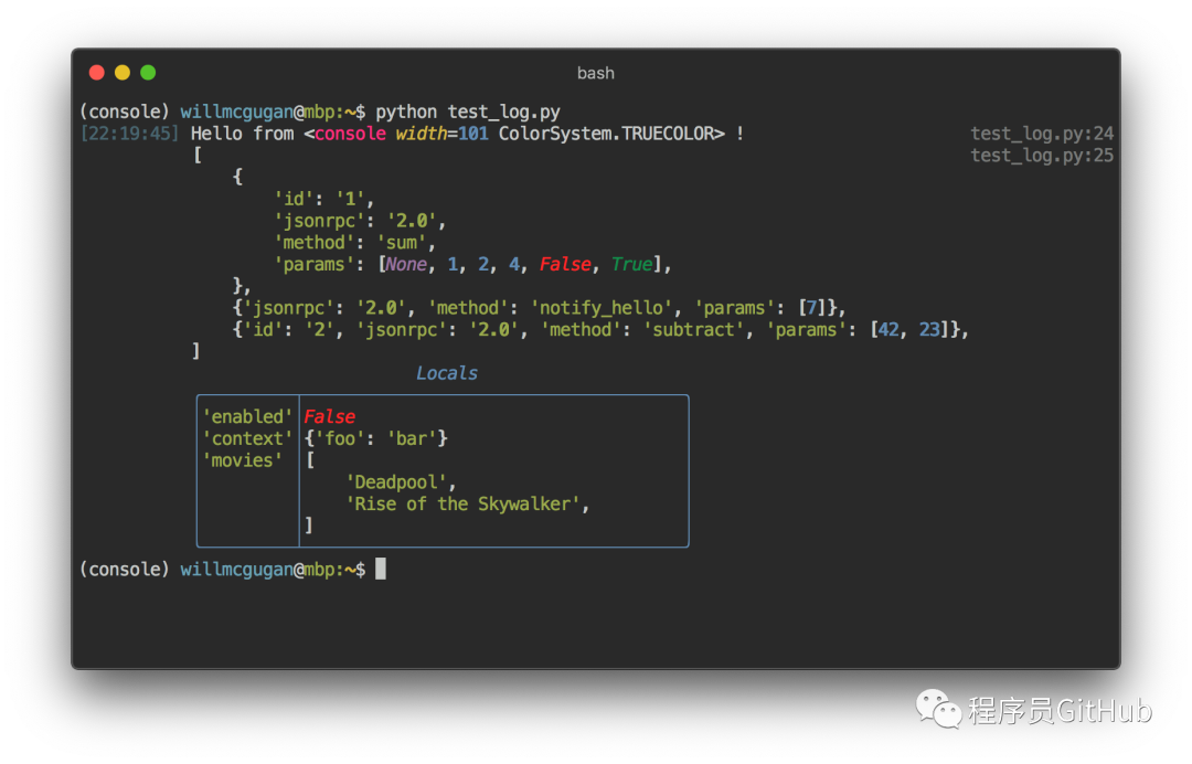 python炫技代码 python炫酷_json_09