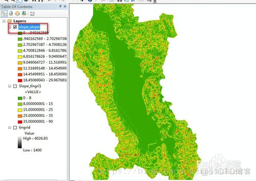 asc 坡度 python 坡度分级 arcgis_坡度分析_06