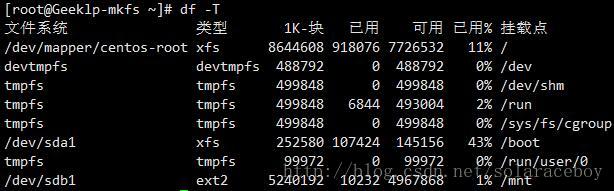 原来，在Linux系统也有快速格式化功能_格式化_02