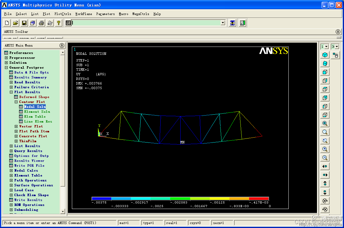 架构什么的桥梁 桥梁框架结构_Ansys_04