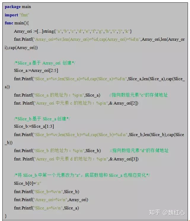 go语言切片的切片 go切片声明_Slice_11