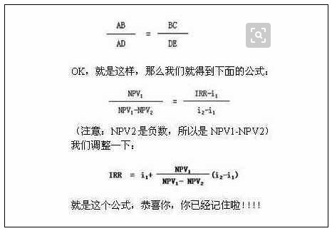 python编内部收益率 内部收益率计算机_插值法