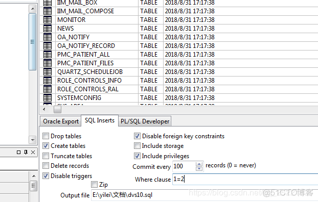 plsql 导出mysql plsql 导出数据库_数据库_03