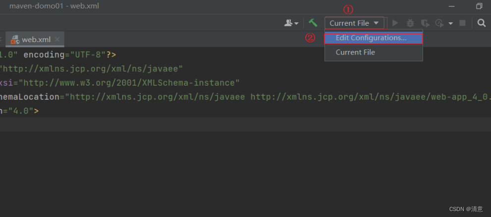 Java maven项目怎么运行main maven javaweb项目_java_12