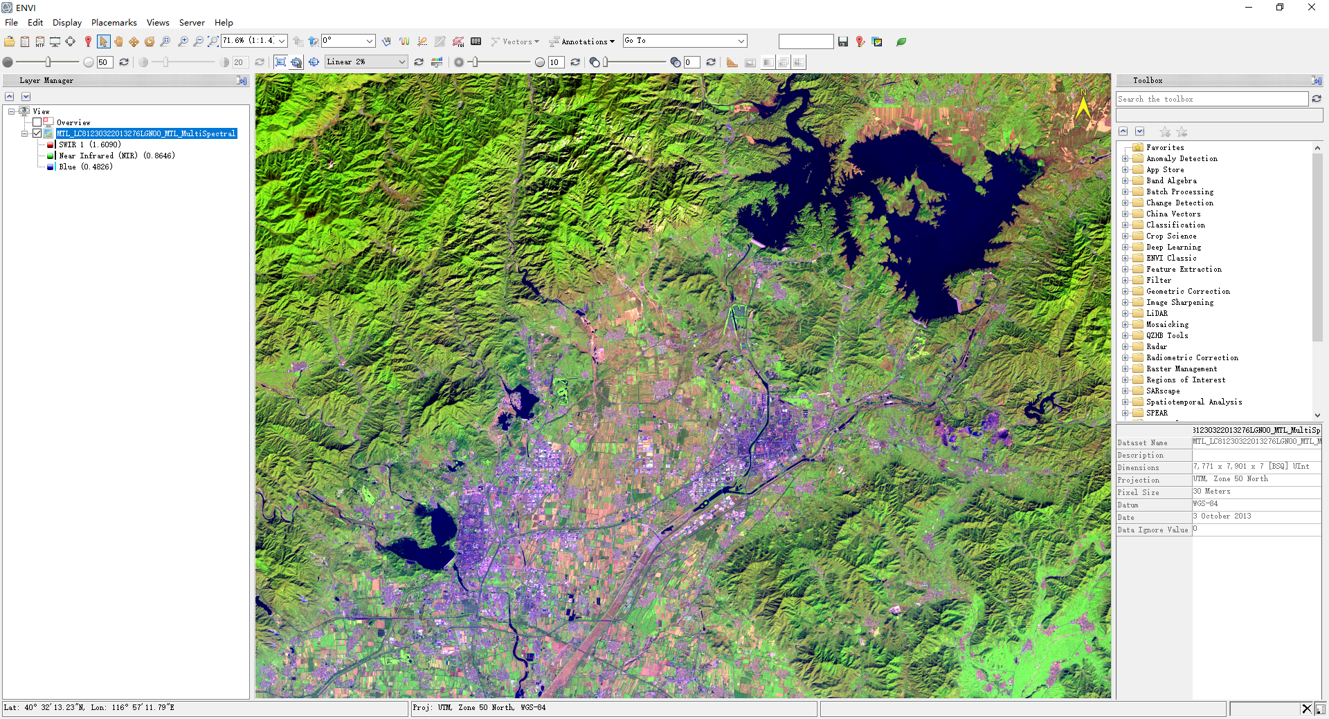 python利用对landsat8数据进行批量波段合成 landsat8波段组合_彩色图像_03