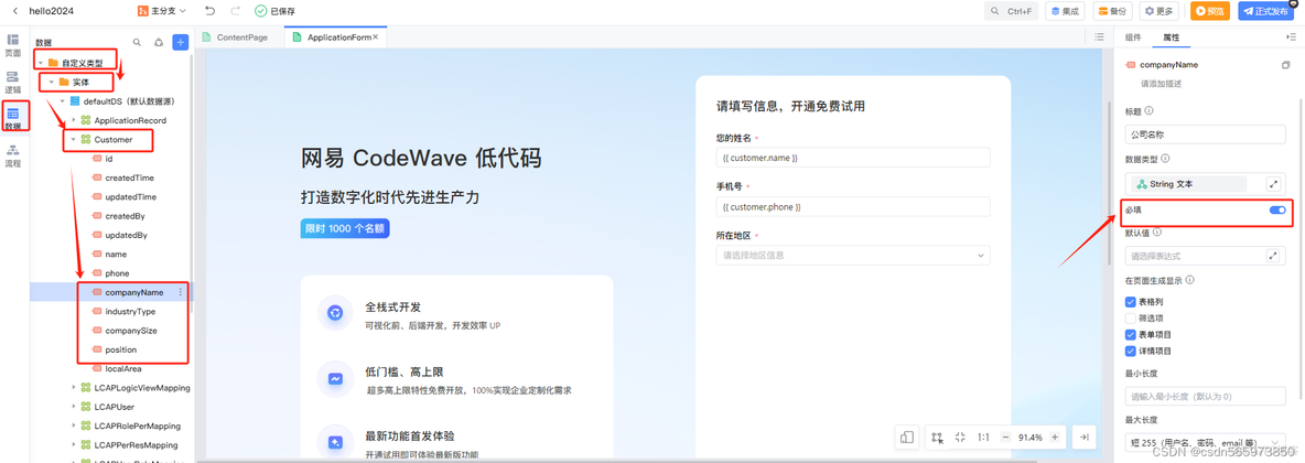 网易数帆CodeWave低代码开发平台强势来袭_CodeWave_24