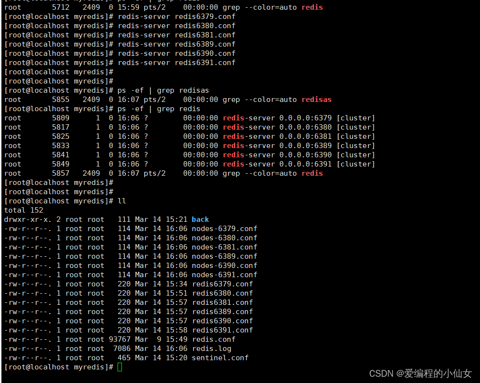 redis集群总线端口已开放但一直在join redis 集群端口_IP_03