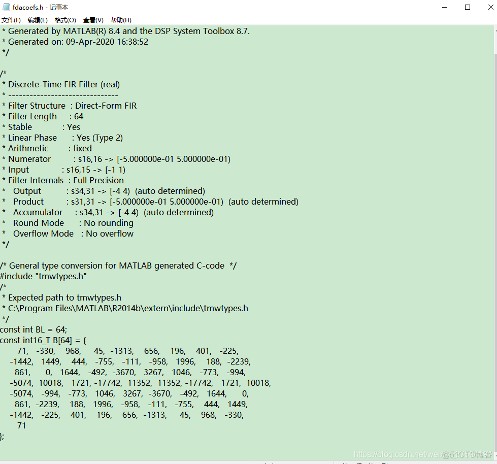 python fir带通滤波器设计 fir带通滤波器matlab_权重_18