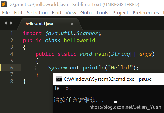 sublime 写java sublime写java语言不变色_快捷键_16