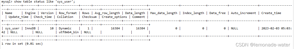 mysql 三木运算结果 sanic mysql_MySQL_04