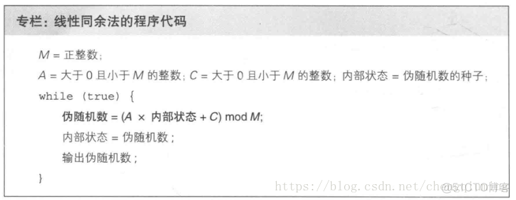 线性同余器 python 线性同余法原理_随机数生成器_03