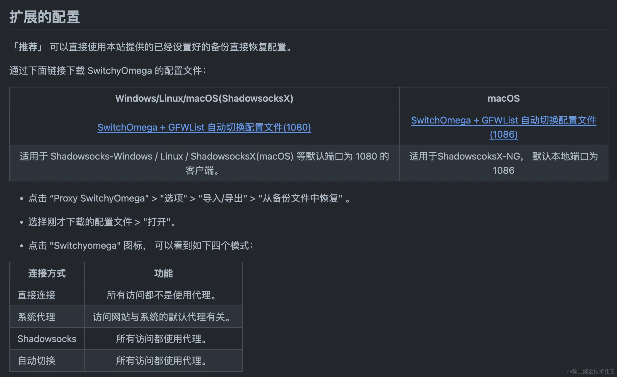 浏览器代理插件Proxy SwitchyOmega安装与使用_代理服务器_03