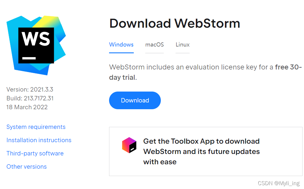 WebStorm下载、安装、配置/2022最新版_搜索