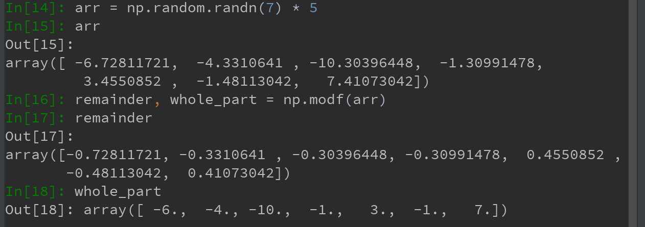 向量差阵单位化python numpy向量单位化_NumPy_04