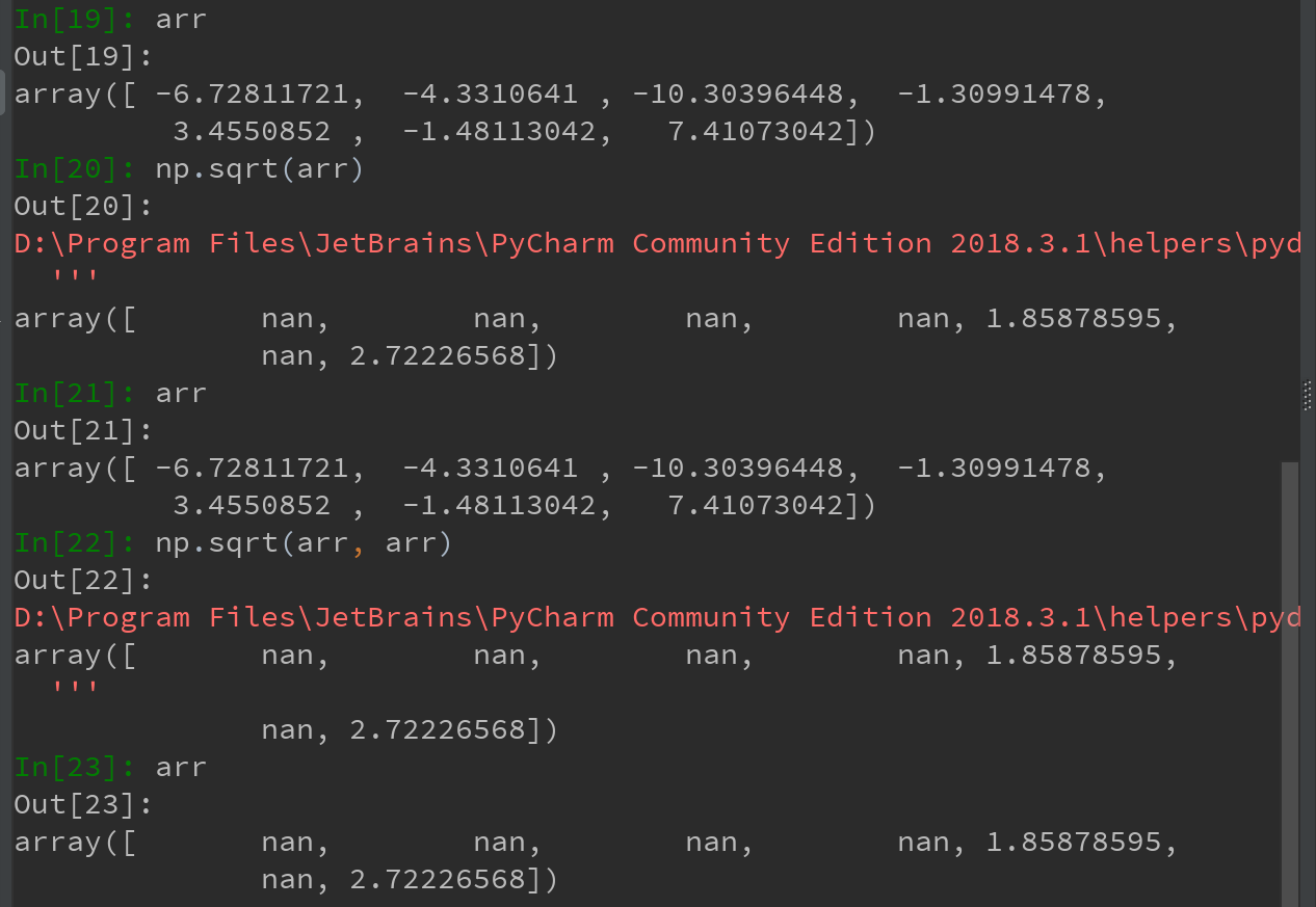 向量差阵单位化python numpy向量单位化_数组_05