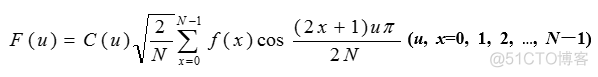 离散余弦变换java实现 离散余弦变换公式_数据_07