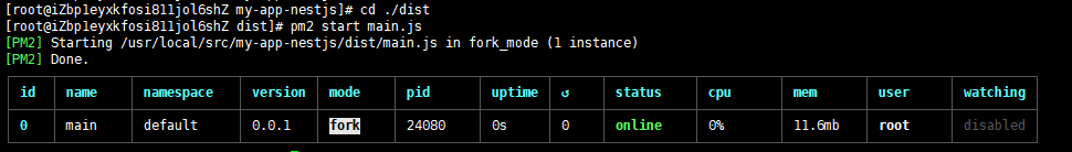 nestjs 项目部署到云服务器 nestjs 打包_上传_11