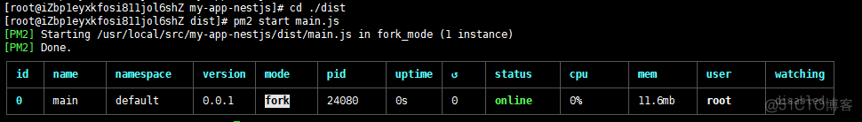 nestjs 项目部署到云服务器 nestjs 打包_nestjs_11