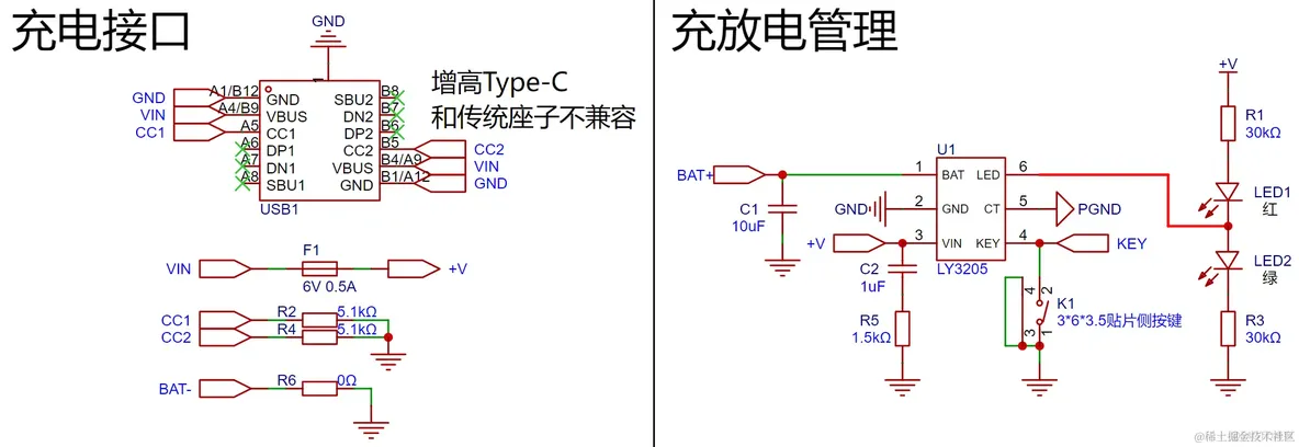 基于WS2812的圣诞树_控制板