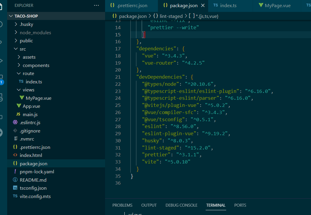 如何在Vue3 ts项目中使用 Vue Route_json